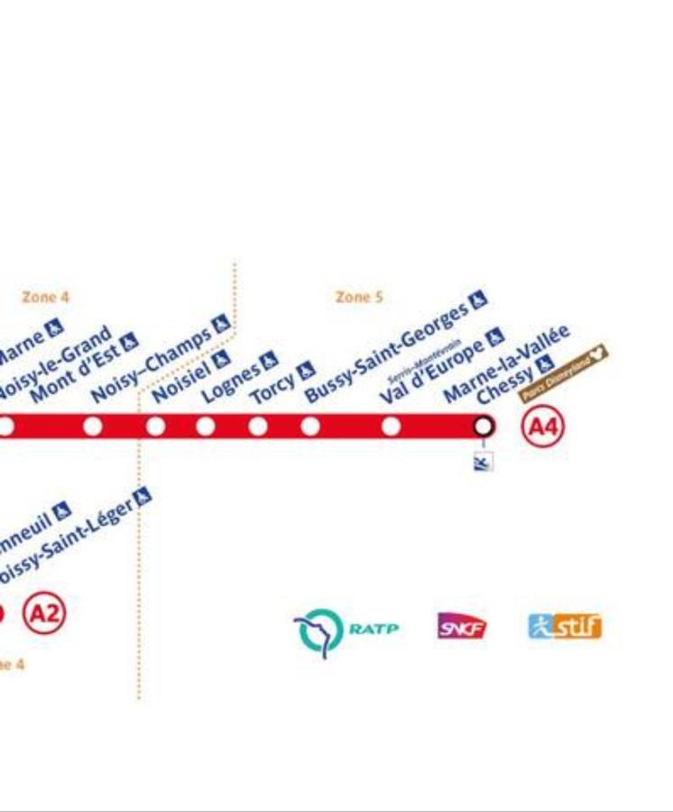Location 3 Chambres Spacieuses Dans Appartment 2 Mn Rer Bussy Saint Georges Exterior foto